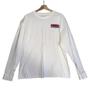 NFL Pro Line NY New York Giants Kenny Phillips 21 Shirt Men XL White LS Shirsey